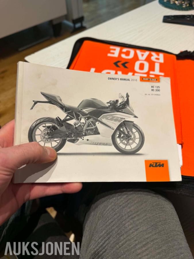 2016 KTM RC 125R